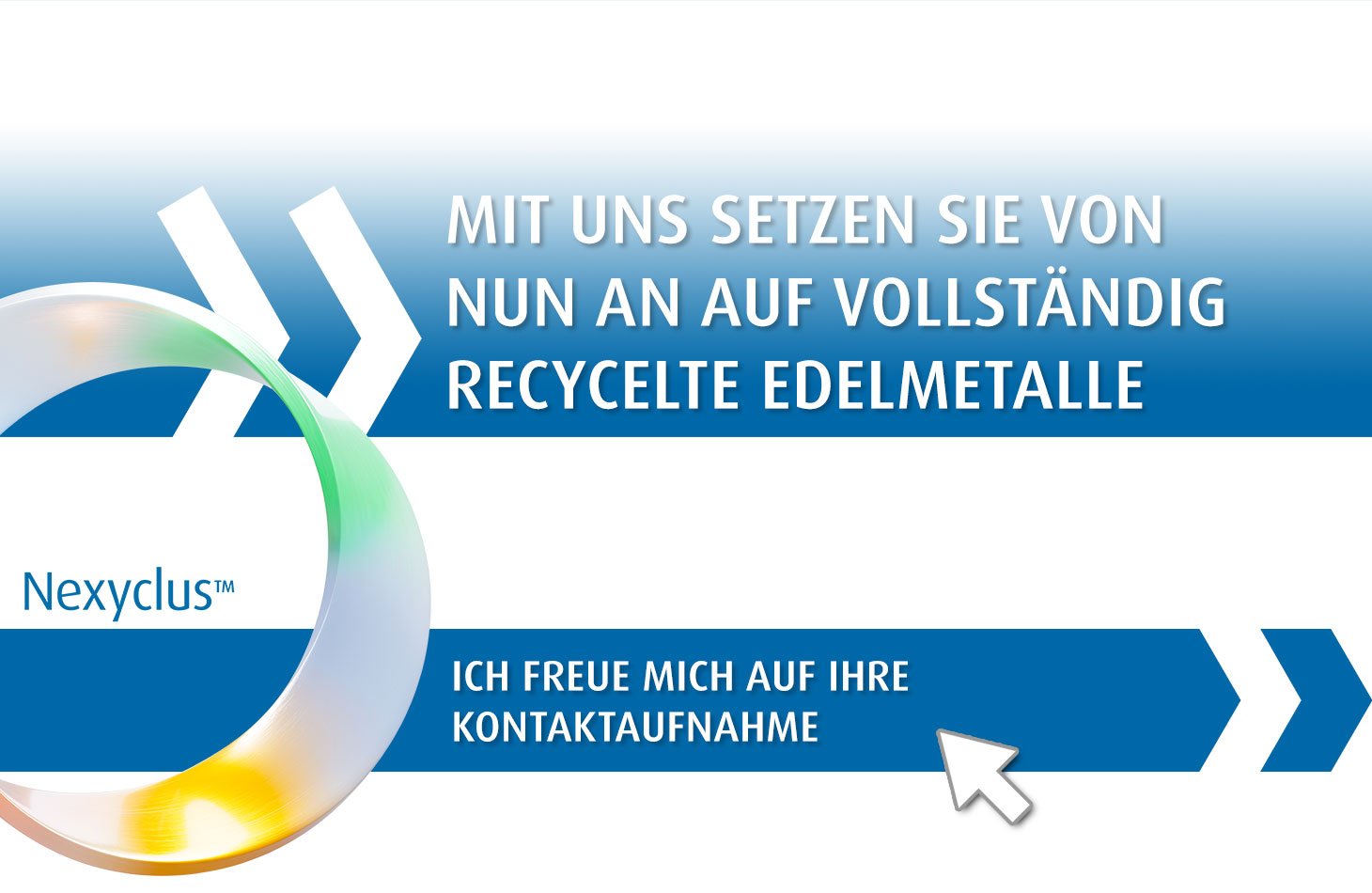 Umicore MDS - Nexyclus™ - vollständig recycelte Edelmetallbeschichtung - Kontakt