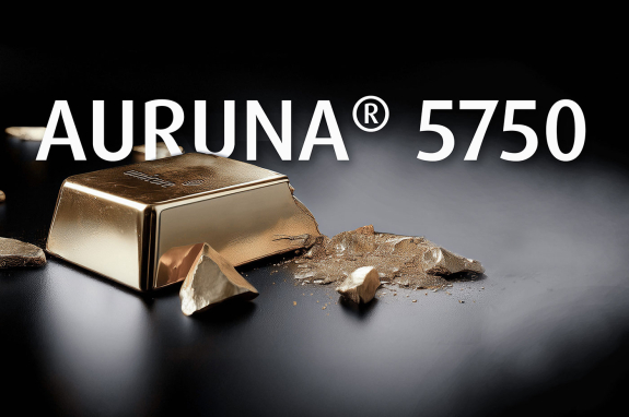 Umicore MDS - AURUNA 5750 - Goldschicht zu einem Kostenbruchteil - 50 Prozent Goldanteil