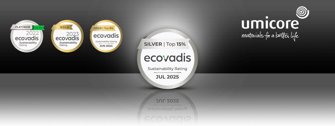 EcoVadis Silber Auszeichnung – Nachhaltige und soziale Unternehmensverantwortung - Starke Bewertung