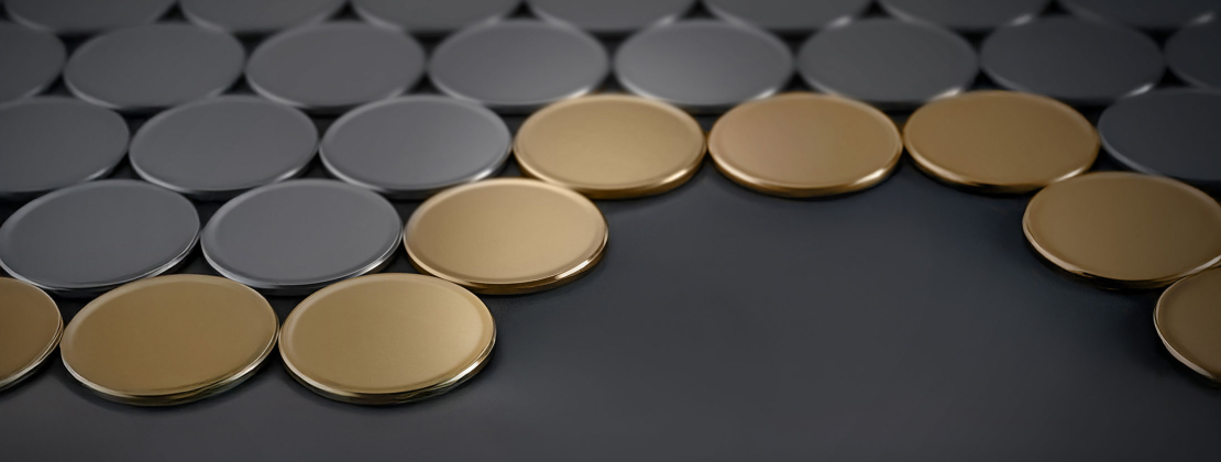 Umicore MDS - AURUNA 526 + 527 - Cost-optimized hard gold plating - Uniform gold layers