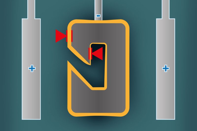 Umicore MDS - AURUNA 526 + 527 - Cost-optimized hard gold plating - Minimum layer thickness