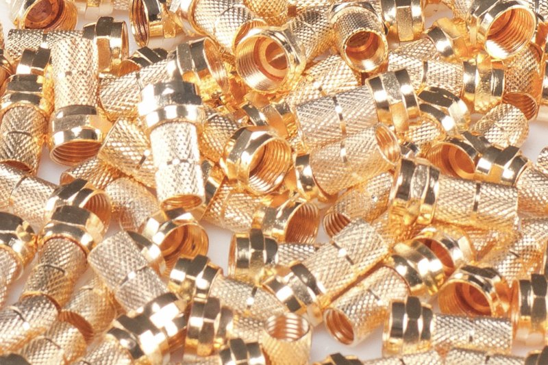 Umicore MDS - AURUNA 526 + 527 - Cost-optimized hard gold plating - Bulk coating