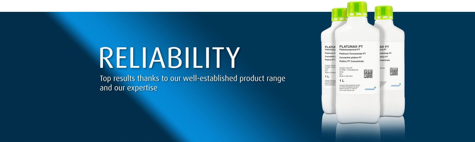 Umicore MDS - PLATUNA - Platinum coating for PTLs in PEM electrolysers - Mature product range